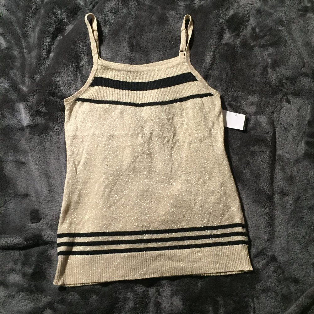 Wanko Gold & Black Tank Top